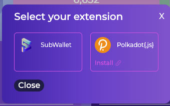 Select Wallet